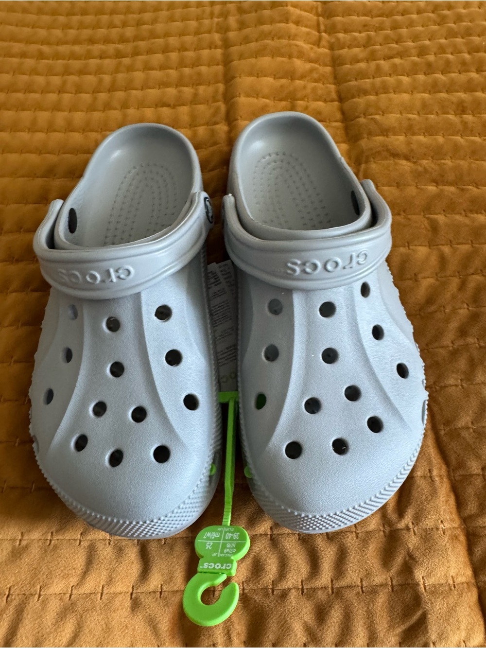 CROCS Kids Classic Clog in Light Gray